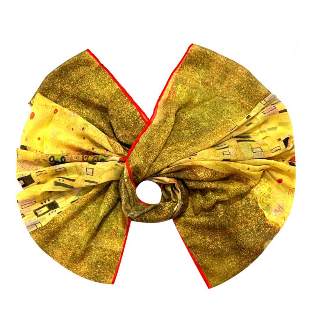 Fular "El Beso" de Gustav Klimt