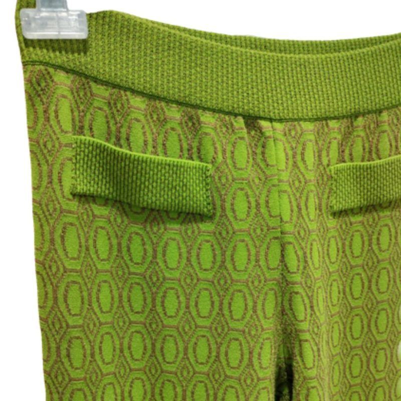 Pantalón RIVOLI verde estampado Pisonero - Imagen 2