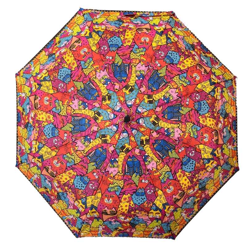 Paraguas plegable Gatos