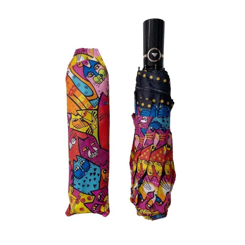 Paraguas plegable Gatos - Imagen 2