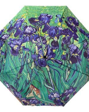 Paraguas plegable Los Lirios de Van Gogh