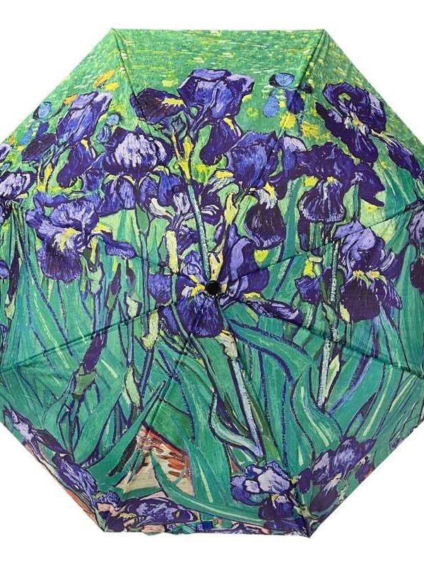 Paraguas plegable Los Lirios de Van Gogh