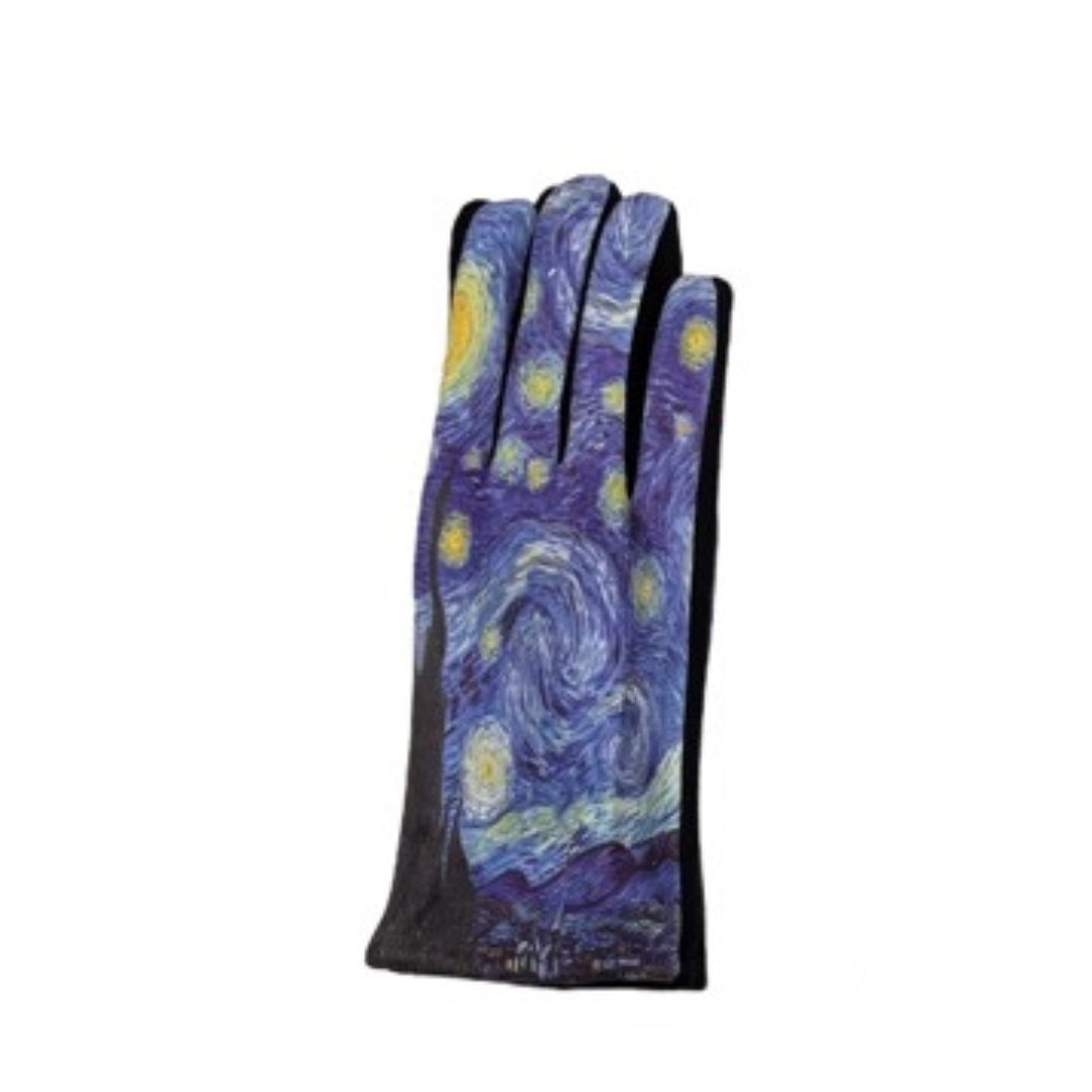 Guantes "La noche Estrellada" de Van Gogh