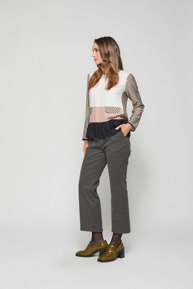Pantalón Natalia negro Poupée Chic
