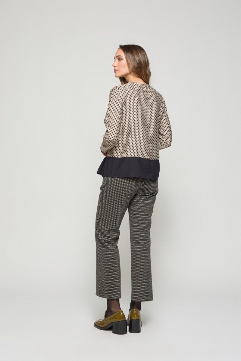 Pantalón Natalia negro Poupée Chic - Imagen 3