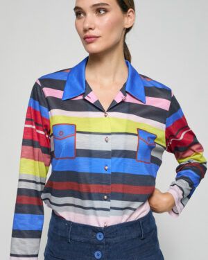 Blusa rayas Poupée Chic