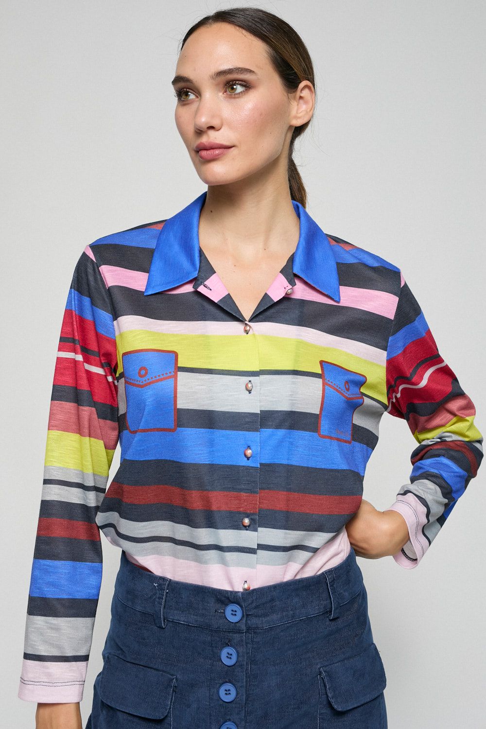 Blusa rayas Poupée Chic