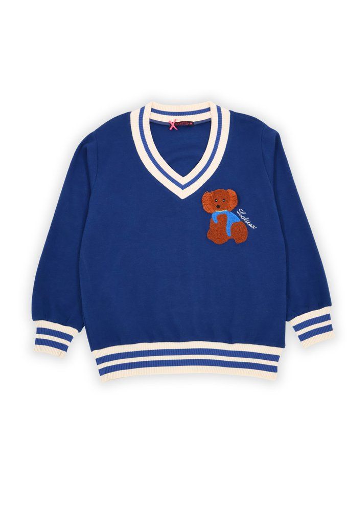 Jersey pico con perrito rosa Lolitas&L