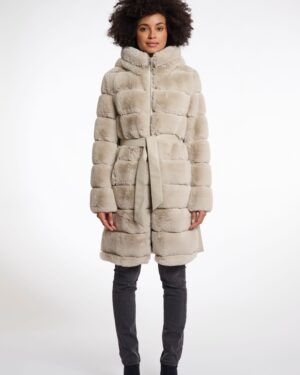 Abrigo pelo Bridget Rino & Pelle