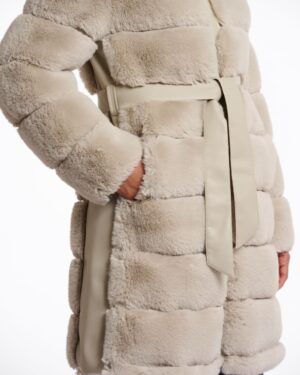 Abrigo pelo Bridget Rino & Pelle