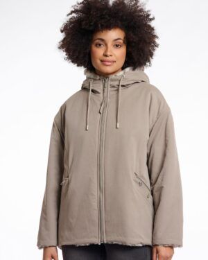 Abrigo pelo Ines REVERSIBLE