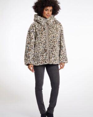 Abrigo pelo Ines REVERSIBLE