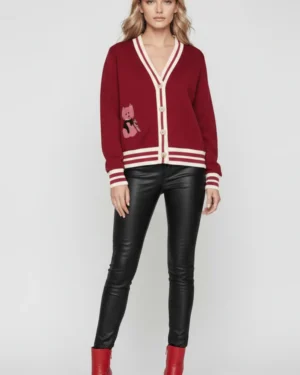 Chaqueta pico con perrito rosa Lolitas&L