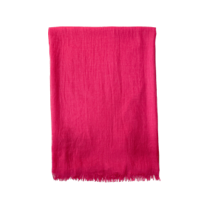 Fular naranja de algodón