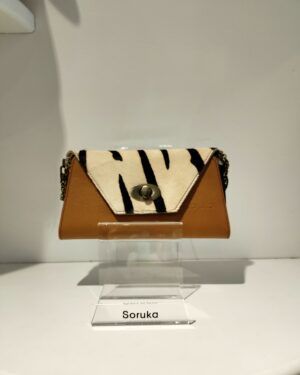 Bolso de piel Clutch Soruka