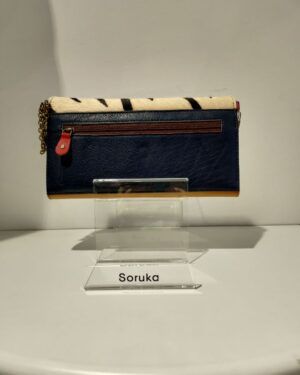 Bolso de piel Clutch Soruka