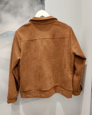 Chaqueta antelina marrón Lolitas