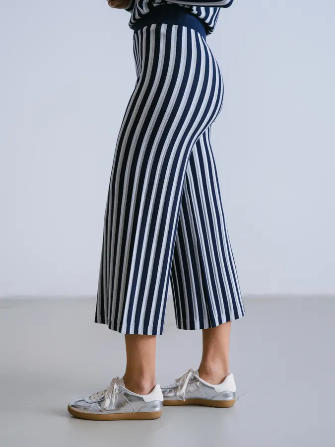 Pantalón rayas marino WNT