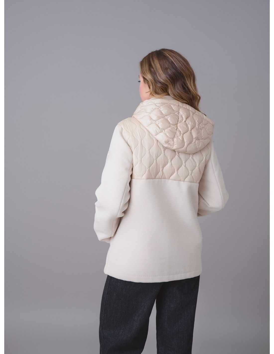 Chaquetón beige WNT - Imagen 2