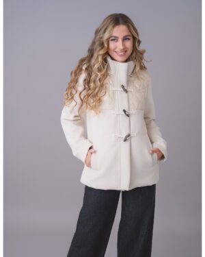 Chaquetón beige WNT