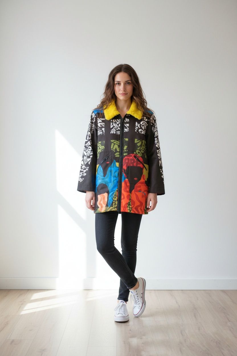 Abrigo multicolor GetinVibe