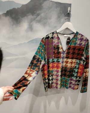 Blusa multicolor Halogene