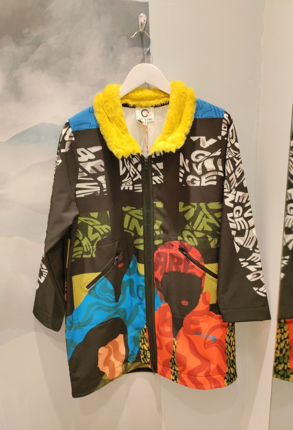 Abrigo multicolor GetinVibe - Imagen 2