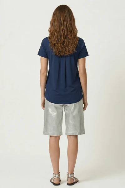 Camiseta azul brilli vespa Lolitas - Imagen 2