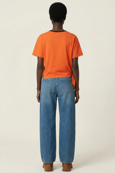 Camiseta naranja sombrero Lolitas - Imagen 2