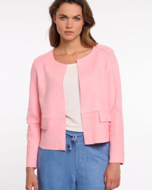 Chaqueta Brisia rosa Rino&Pelle