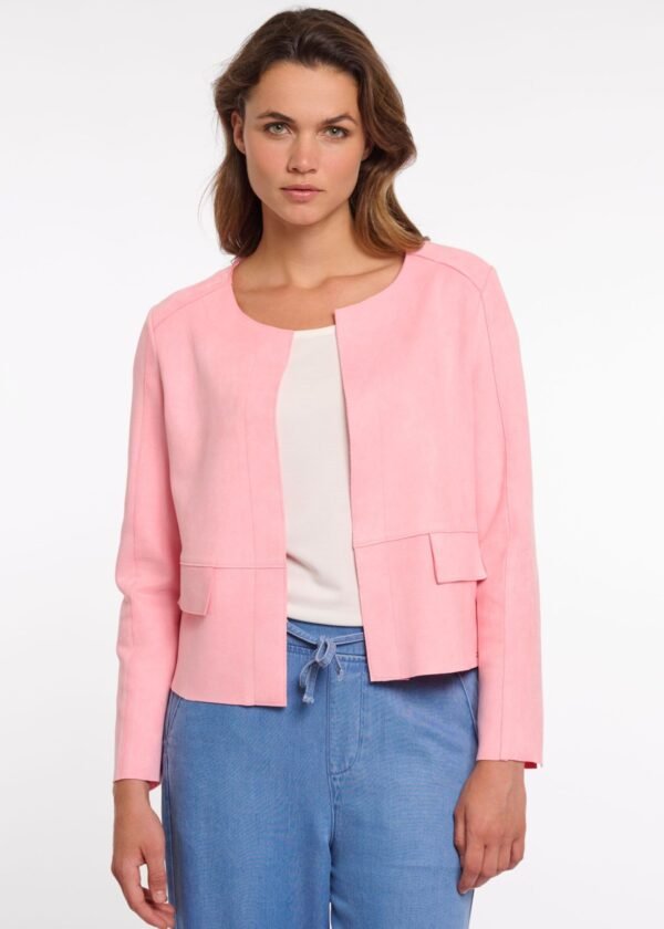 Chaqueta Brisia rosa Rino&Pelle