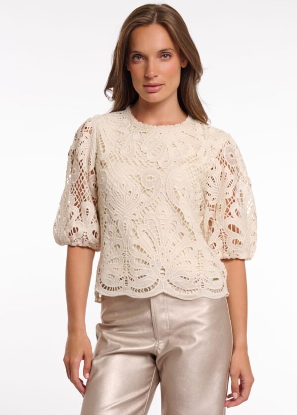 Blusa Chantalle beige Rino&Pelle