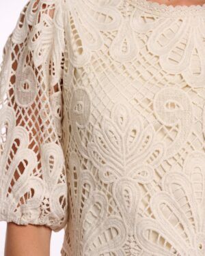 Blusa Chantalle beige Rino&Pelle