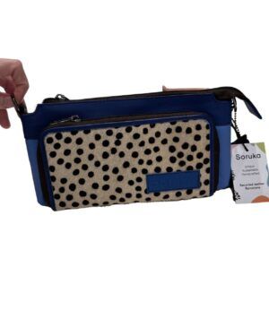 Bolso piel Madison azul Soruka
