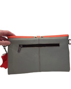 Bolso piel Marianne Naranja Soruka