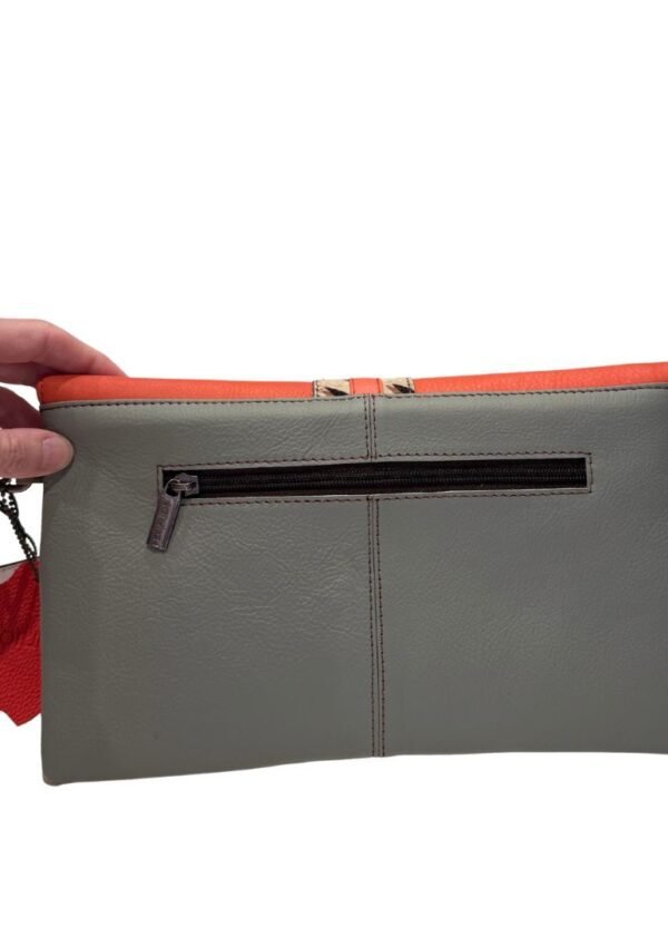 Bolso piel Marianne Naranja Soruka
