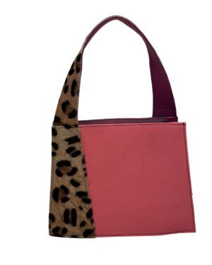 Bolso piel Melisa rosa Soruka Reversible