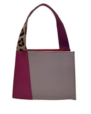 Bolso piel Melisa rosa Soruka Reversible