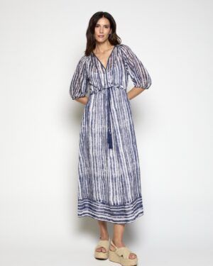 Vestido Aura marino Poupée Chic