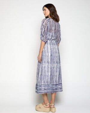 Vestido Aura marino Poupée Chic