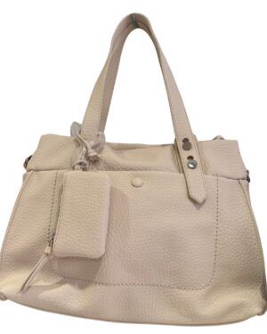 Bolso grande blanco roto