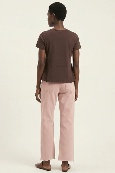 Camiseta marrón con mujer de brillos Lolitas - Imagen 3