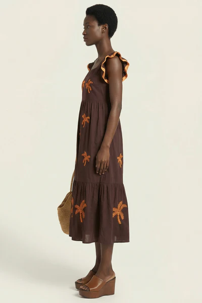 Vestido largo palmeras Lolitas - Imagen 2