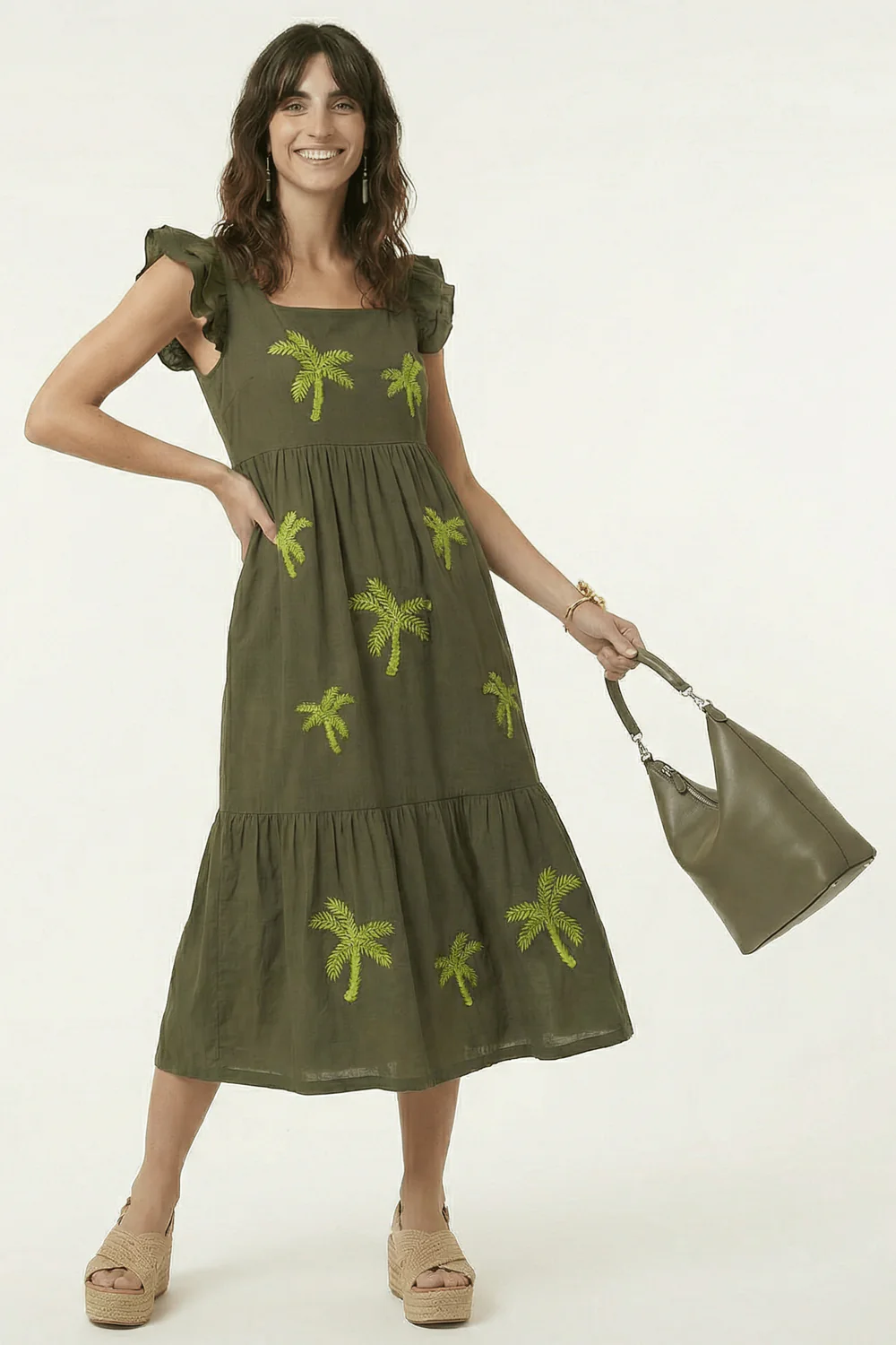 Vestido largo palmeras Lolitas