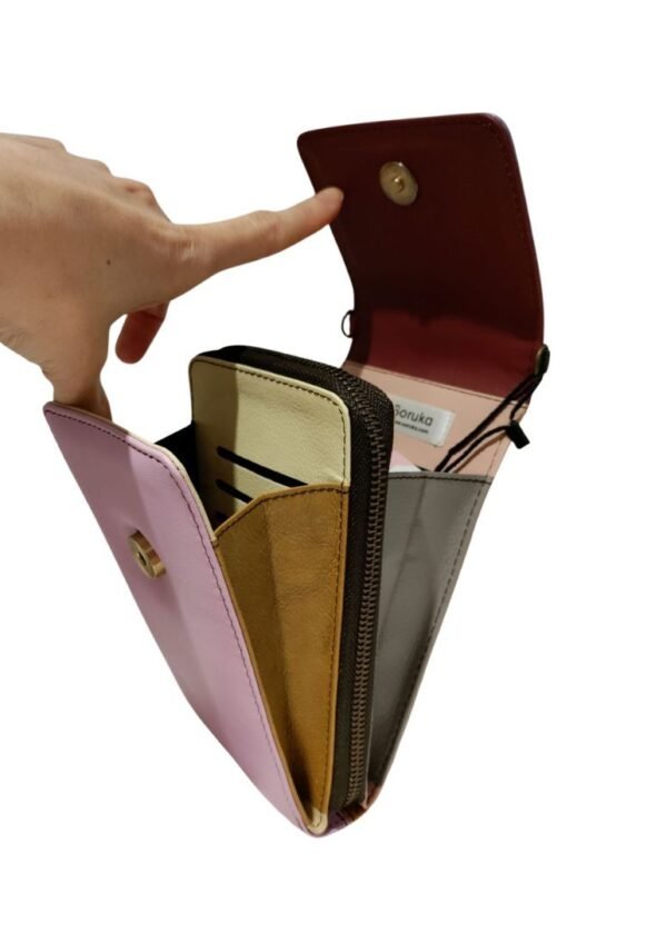 Bolso de piel EVA Soruka portamóvil