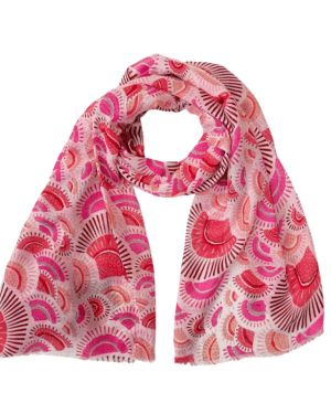 Fular soles rosas