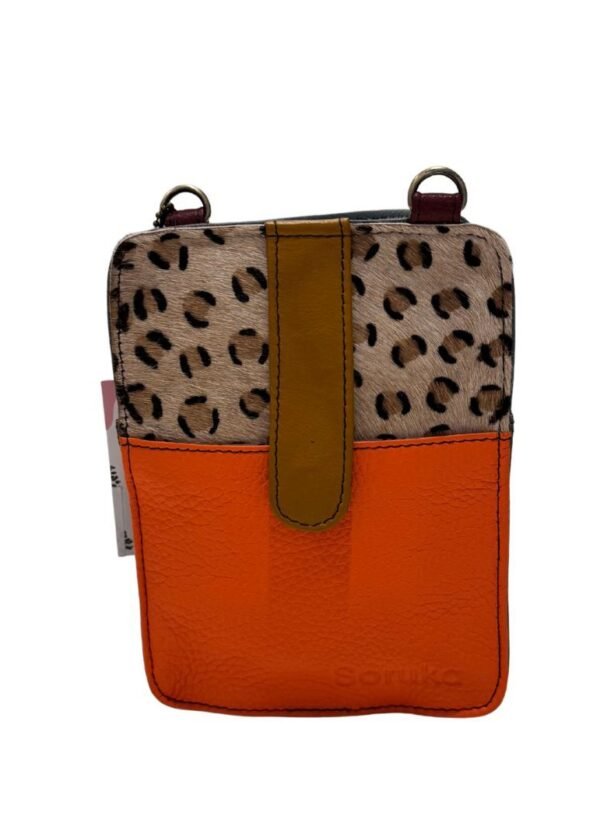 Bolso cruzado de piel Josie Soruka