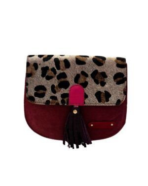 Bolso piel Lena Soruka color Granate