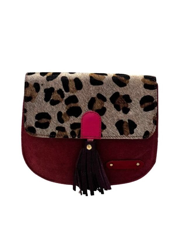 Bolso piel Lena Soruka color Granate