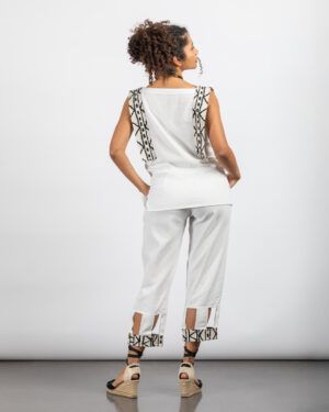 Top Tausert blanco Dando un Paseo